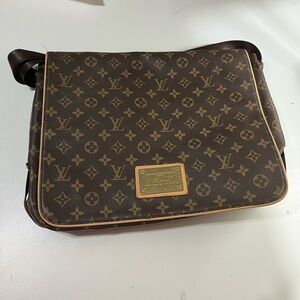 Louis Vuitton Brown Monogram Messenger Bag